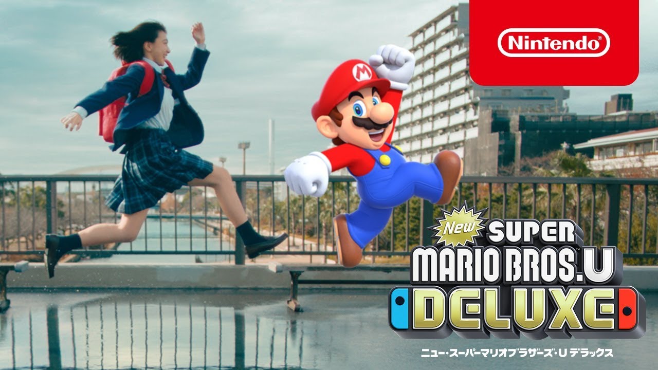 new super mario bros. u deluxe receives its first