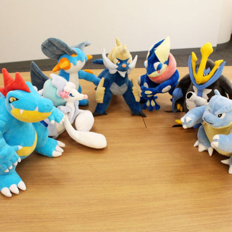 Pokemon Centers Fully Evolved Starter Plushies Up For Pre Order