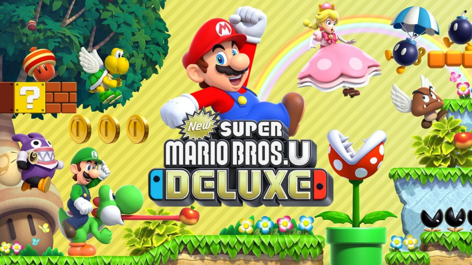 new super mario bros u deluxe has around 101 unused levels in