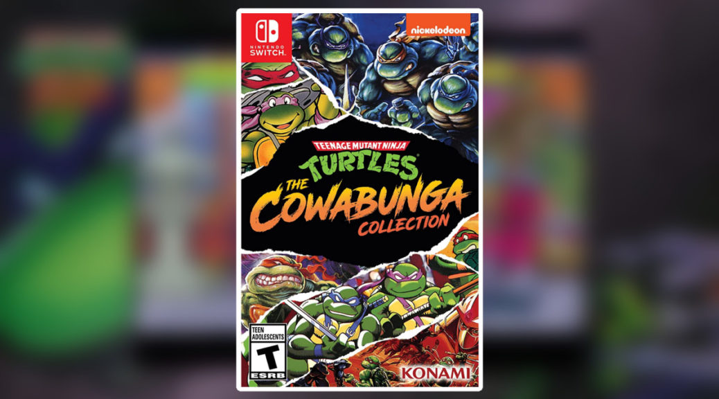 Teenage Mutant Ninja Turtles The Cowabunga Collection Physical Box Art