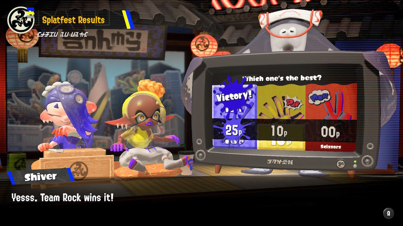 Team Rock Wins The Splatoon 3 Splatfest World Premiere NintendoSoup