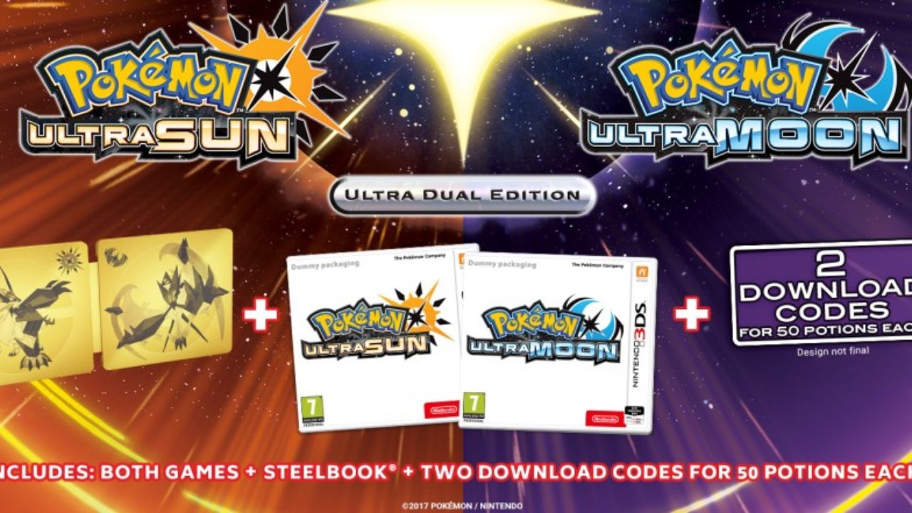Ultra Sun/Ultra Moon is getting Special Editions – NintendoSoup