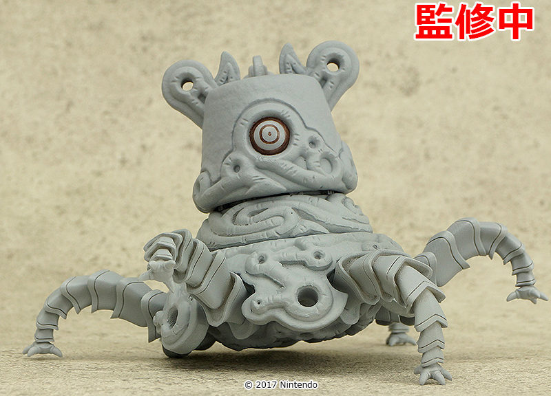 First Look At The Legend Of Zelda Breath Of The Wild Guardian Nendoroid Prototype Nintendosoup