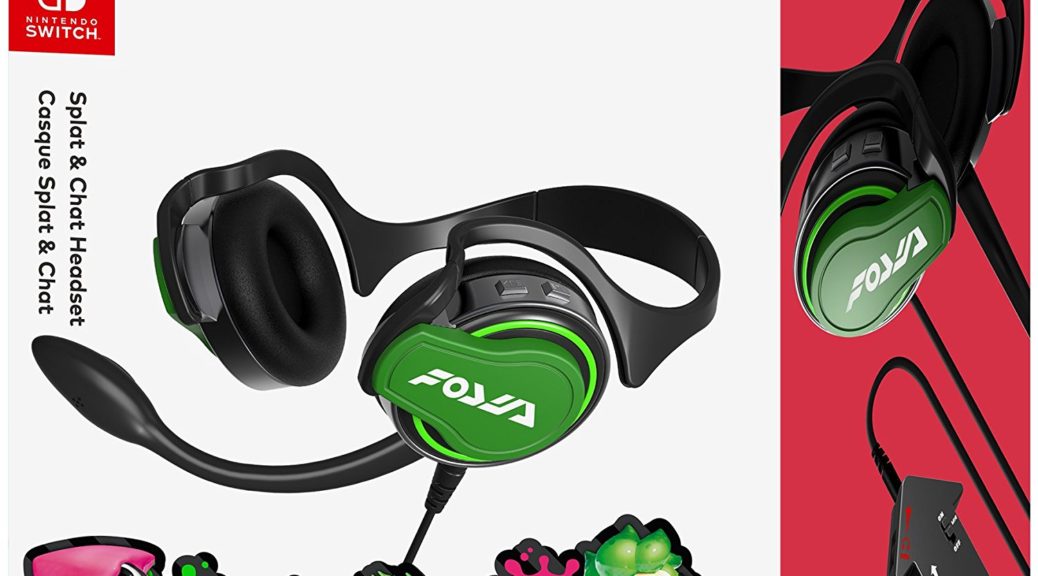 HORI Switch Splatoon 2 Splat Chat Headset confirmed for July 21