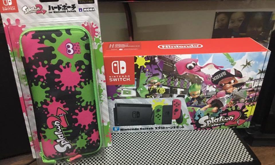 First Look at Hong Kong's Nintendo Switch Splatoon 2 Bundle