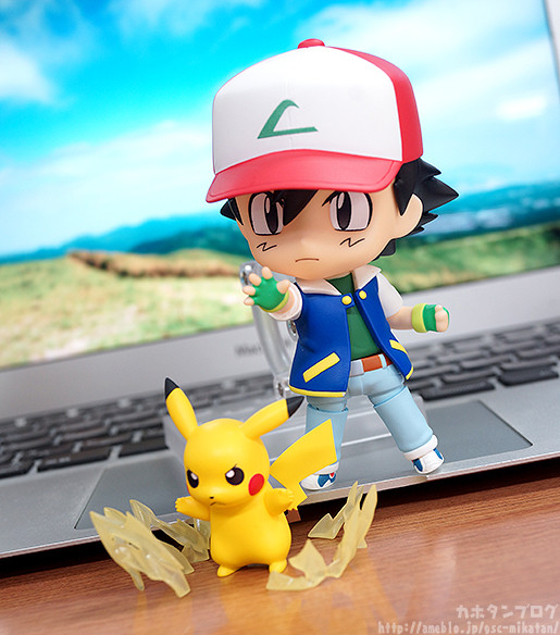 ash and pikachu nendoroid