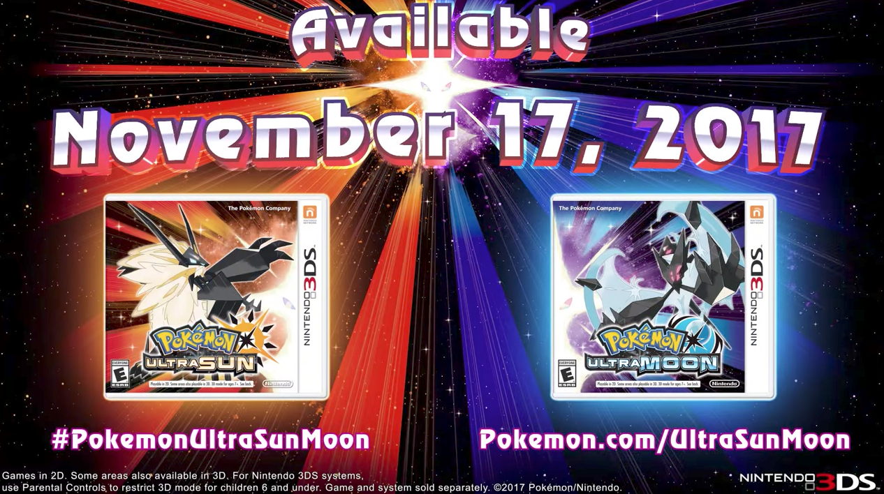 Pokemon Pokémon Ultra Moon Games