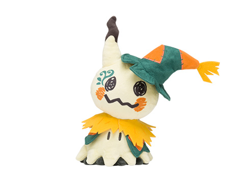 Pokemon Center 2017 Halloween Ghost Party Mimikyu Shiny Mimikyu Bewear  Pikachu Jumbo Clear Plastic Bromide Promo Card (Version #3) NOT SOLD IN  STORES