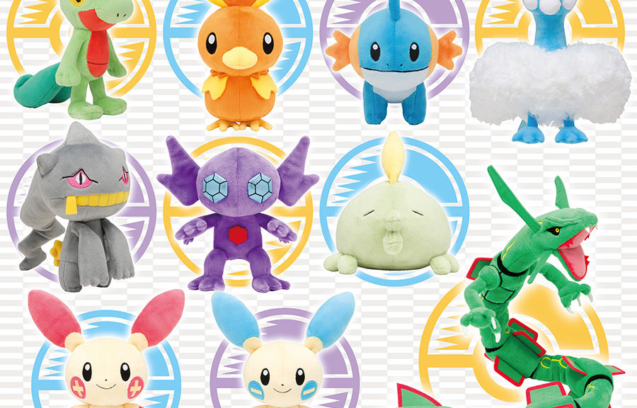 pokemon fit hoenn plush