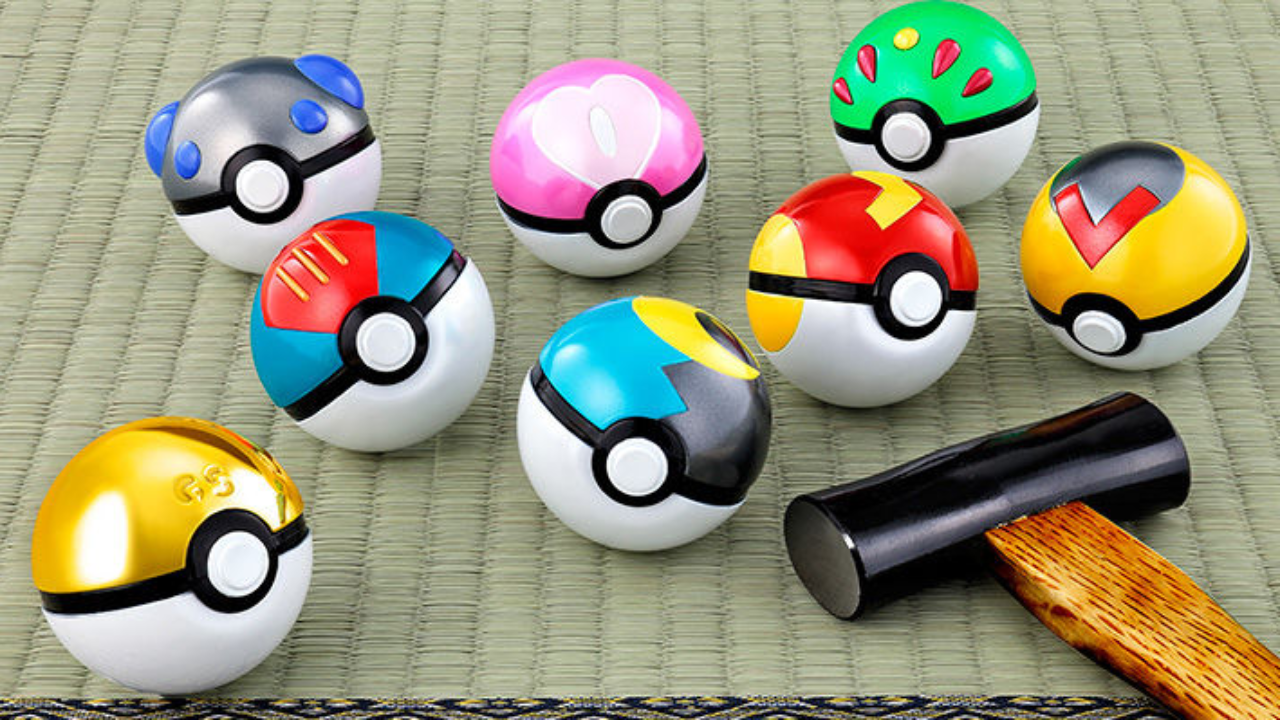 Bandai Announces A Second Collection Of Real Life Poke Balls