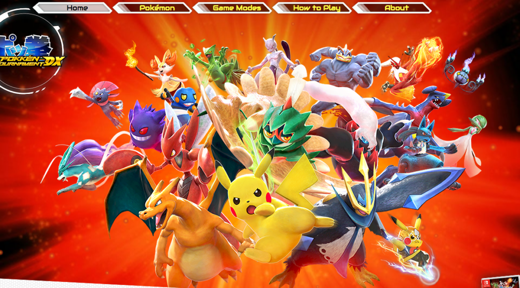  Pokkén Tournament DX - Nintendo Switch : Nintendo of America:  Video Games