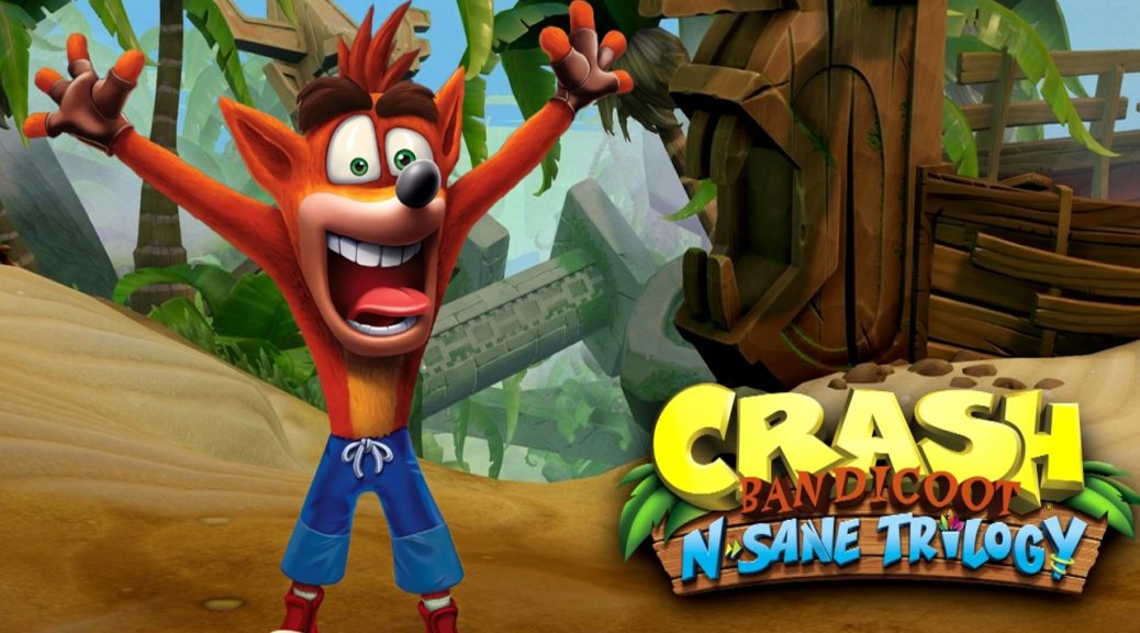 Crash Bandicoot N. Sane Trilogy SONY PS4 PLAYSTATION 4 JAPANESE VERSION