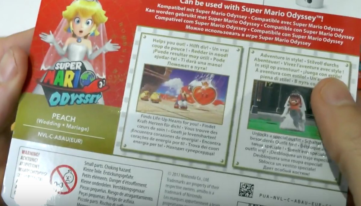 Nintendo amiibo Super Mario Odyssey Triple Wedding Set MARIO / PEACH /  BOWSER