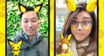 New Snapchat Lens and Facebook, Line Camera Filters To Celebrate Pokemon Ultra Sun/Moon