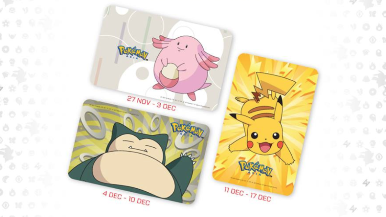 pokemon ezlink card Limited Edition] Center Singapore 5th Anniversary EZ-Link Car  Level1 TCG Coolness and charm unlocked! 
