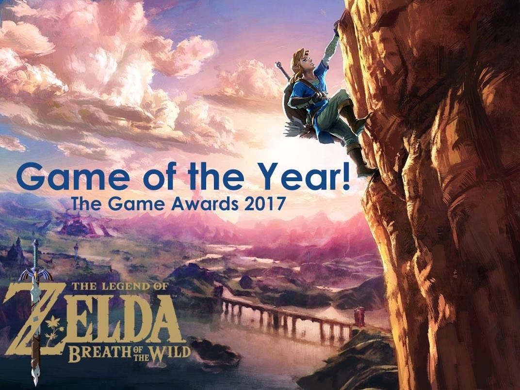 Zelda: Breath of the Wild' é eleito game do ano no Game Awards