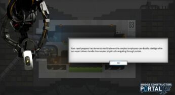 The Voice Of GLaDOS Returns To Bridge Constructor Portal