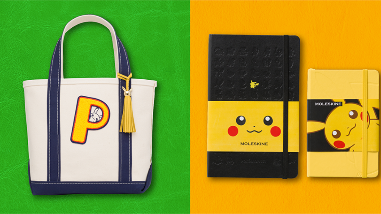 Official Pokemon Moleskine Products Heading To Japan This Month