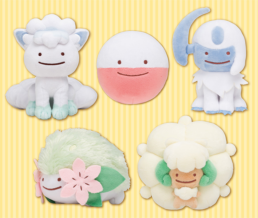 Adorable Ditto Transformation Merchandise Coming to Japan - My Nintendo News