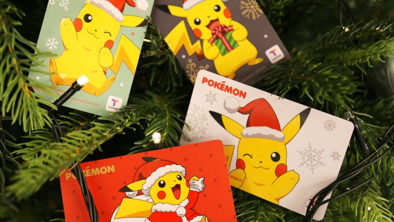 Pokemon Christmas T-Money Cards Out In South Korea NintendoSoup Pokemon Christmas T-Money Cards Out In South Korea NintendoSoup