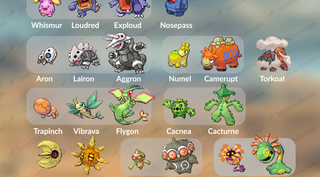 Take A Look At The 23 New Hoenn Pokemon In Pokemon Go NintendoSoup   6P2fKm5 1038x576 