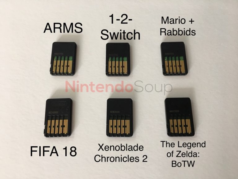 Variations In Nintendo Switch Cartridges NintendoSoup