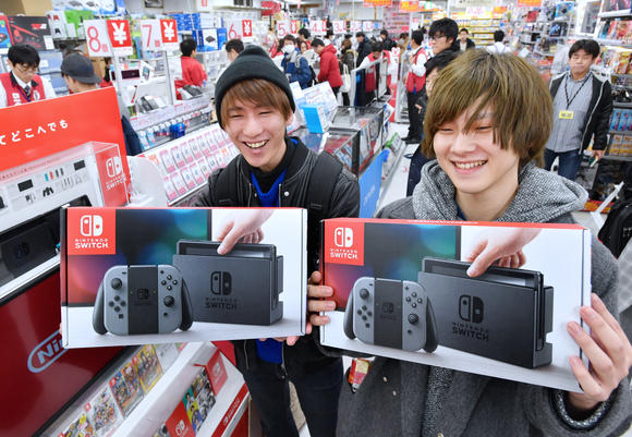 Nintendo Switch Boosts Japan s Video Game Market By 130.8