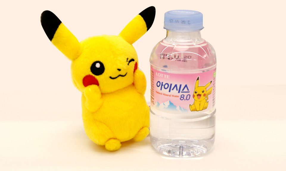 pikachu with blue mountain dew