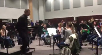 College Orchestra Pranks Their Conductor With Mii Channel Theme