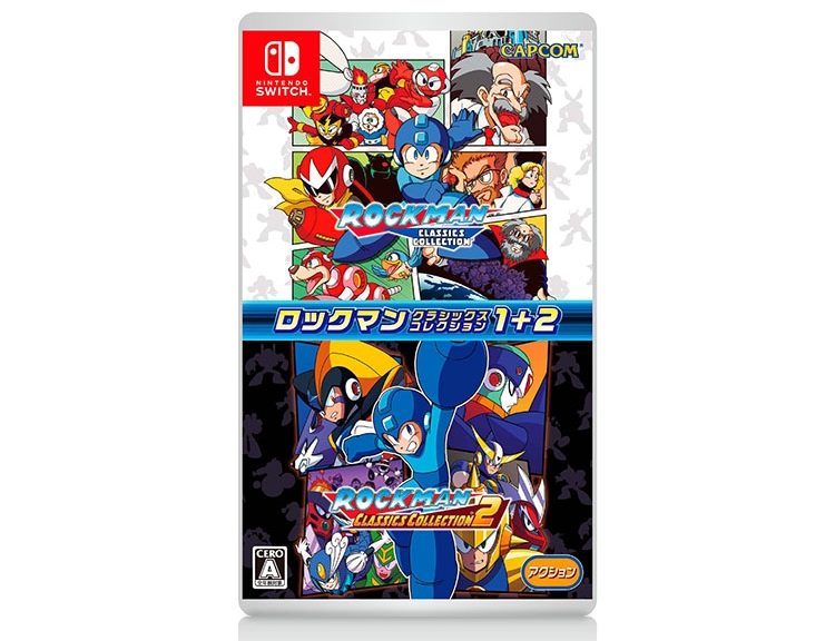 mega man japanese box art