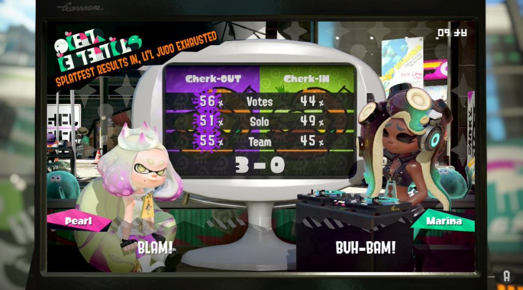 Europe Team Gherk Out Wins The Splatoon 2 Pickle Splatfest Nintendosoup 1499