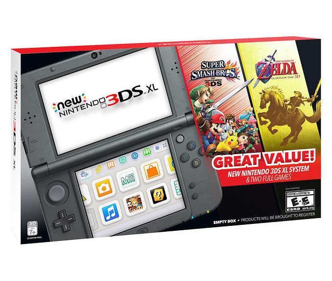 bought a new 3ds xl for £155 with some games (excluding 42 all