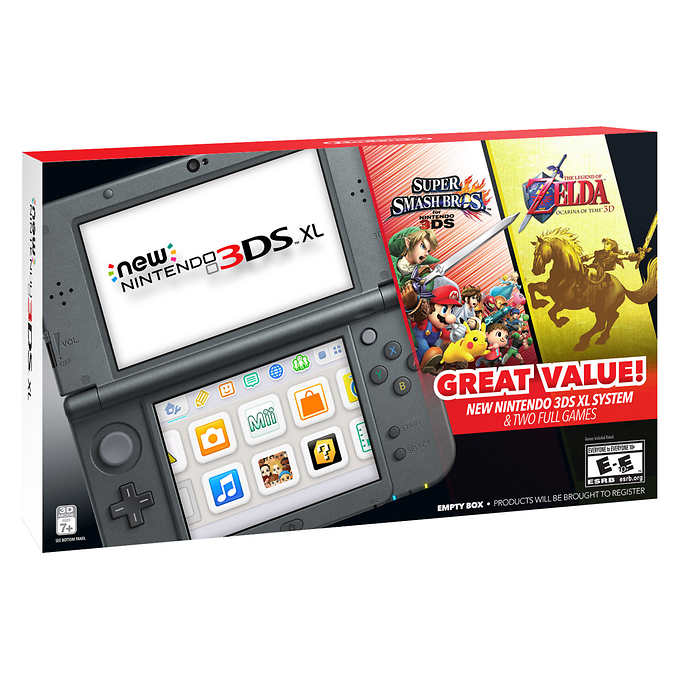 Nintendo ds deals xl bundle