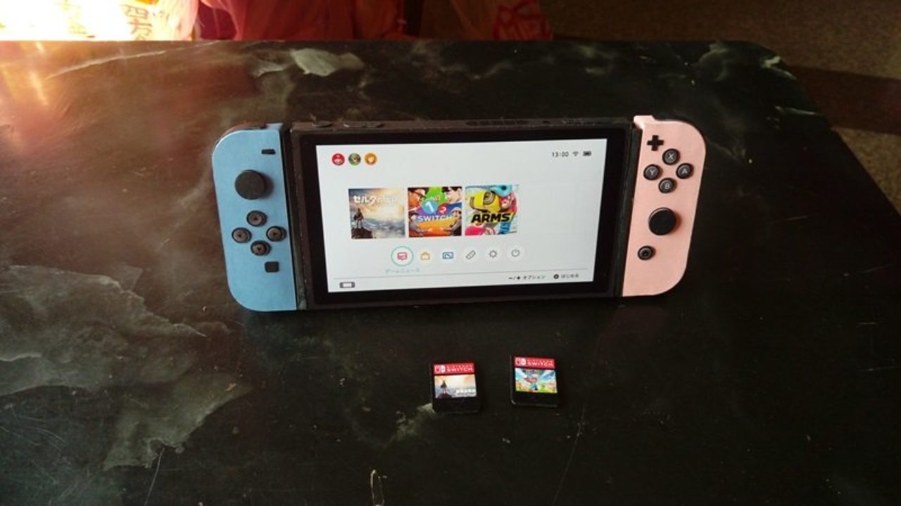 Pelagic Pas på analog This Nintendo Switch Made Out Of Paper Costs 75 Dollars – NintendoSoup