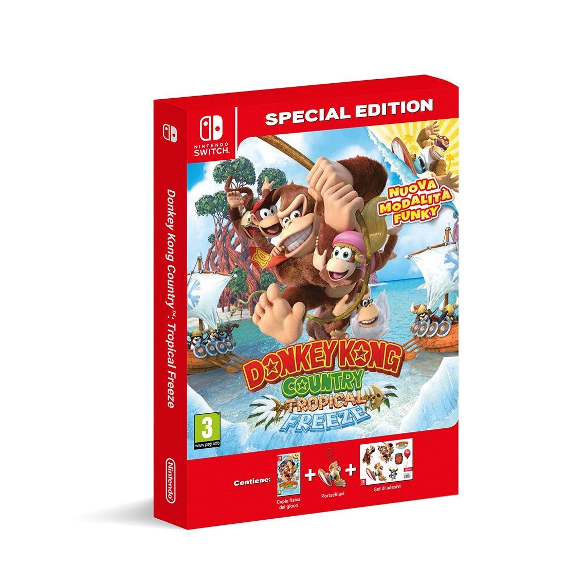 Donkey Kong Country: Tropical Freeze, Nintendo Switch 