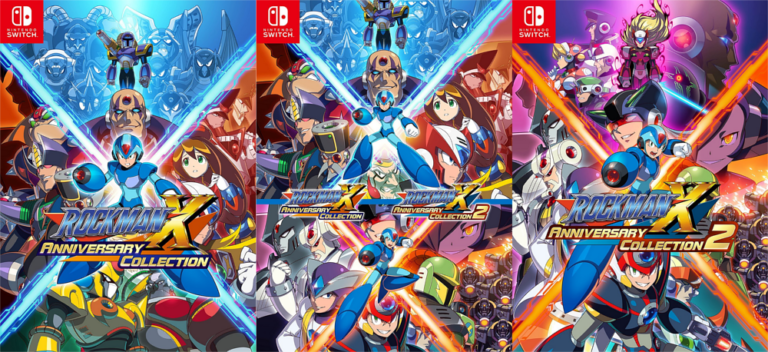 Mega Man X Legacy Collection 2 On Game Card Physical Version Up For Pre ...