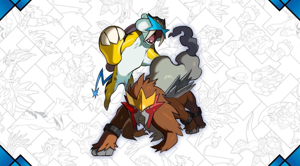 Pokemon Raikou Entei Suicune 22