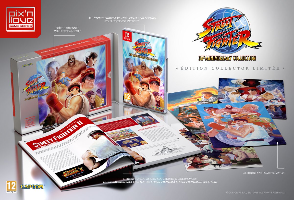Street Fighter 30th Anniversary Collection Edition Revealed –