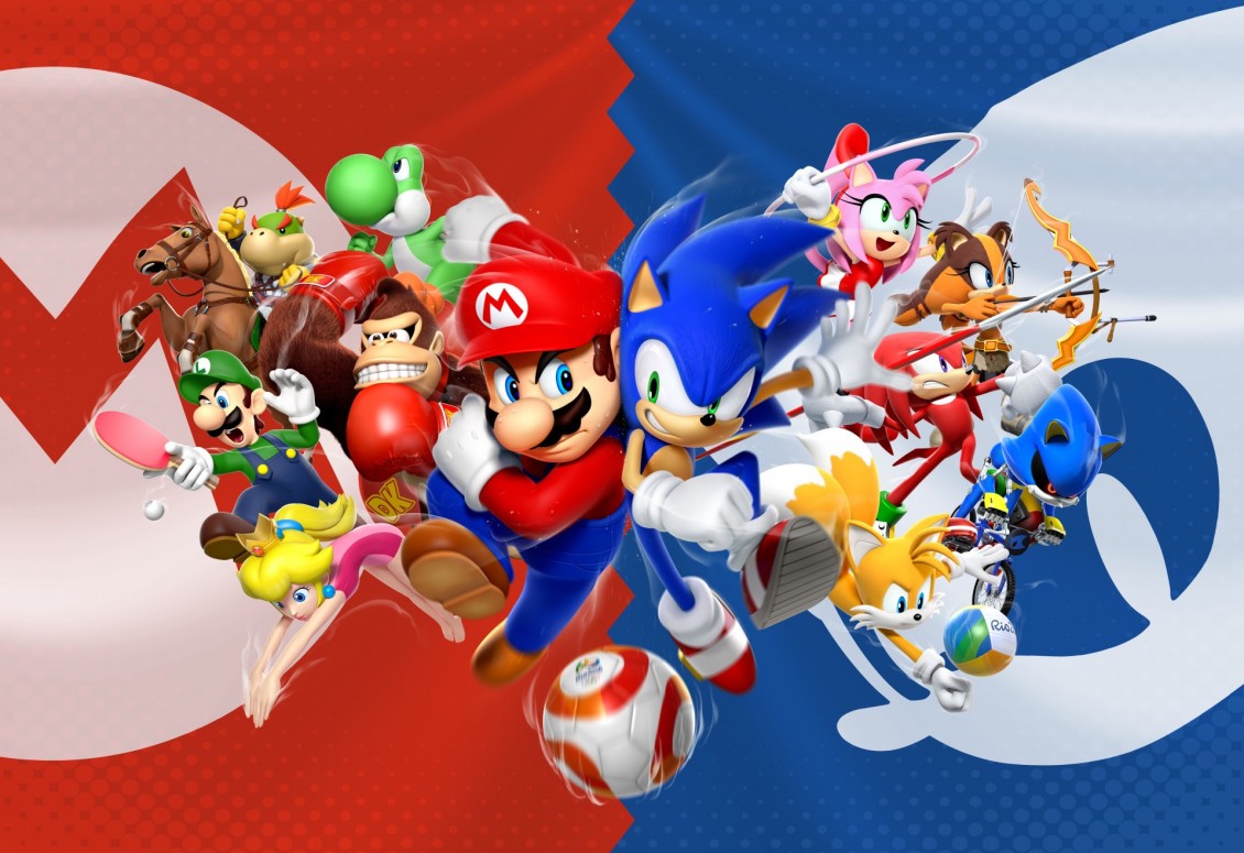 Mario and sonic pictures