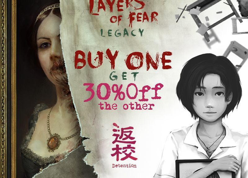Detention And Layers Of Fear Legacy Cross Sale Now Live On eShop –  NintendoSoup