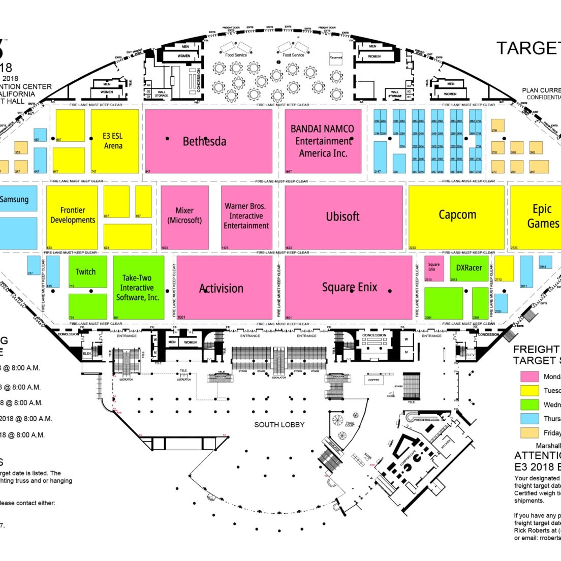 Here’s The Final E3 2018 Floor Plans – NintendoSoup