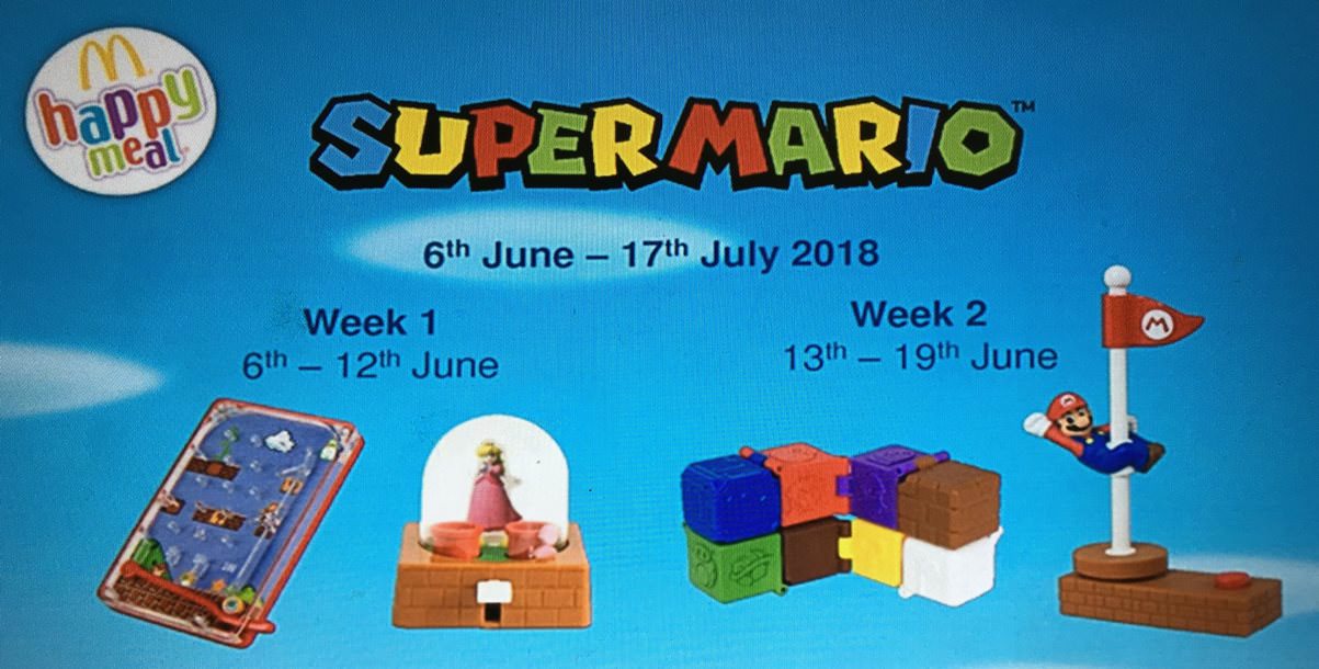 Super Mario Toys Coming To Mcdonald S