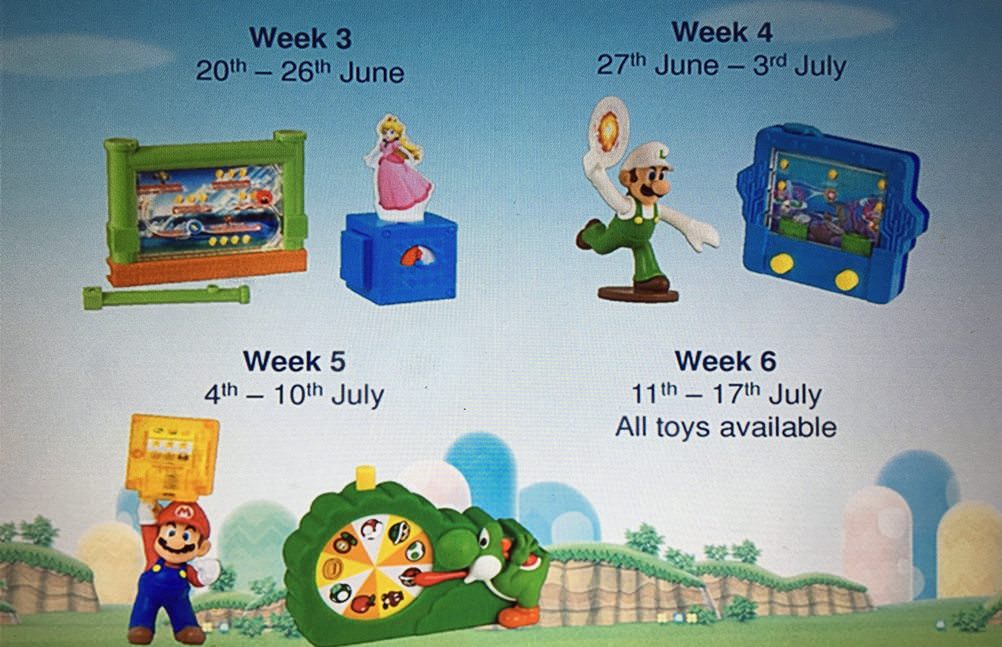 Super Mario Toys Coming To Mcdonald S