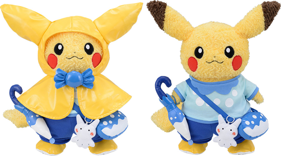 Four Pikachu's Closet Costumes On The Way To Pokemon Center