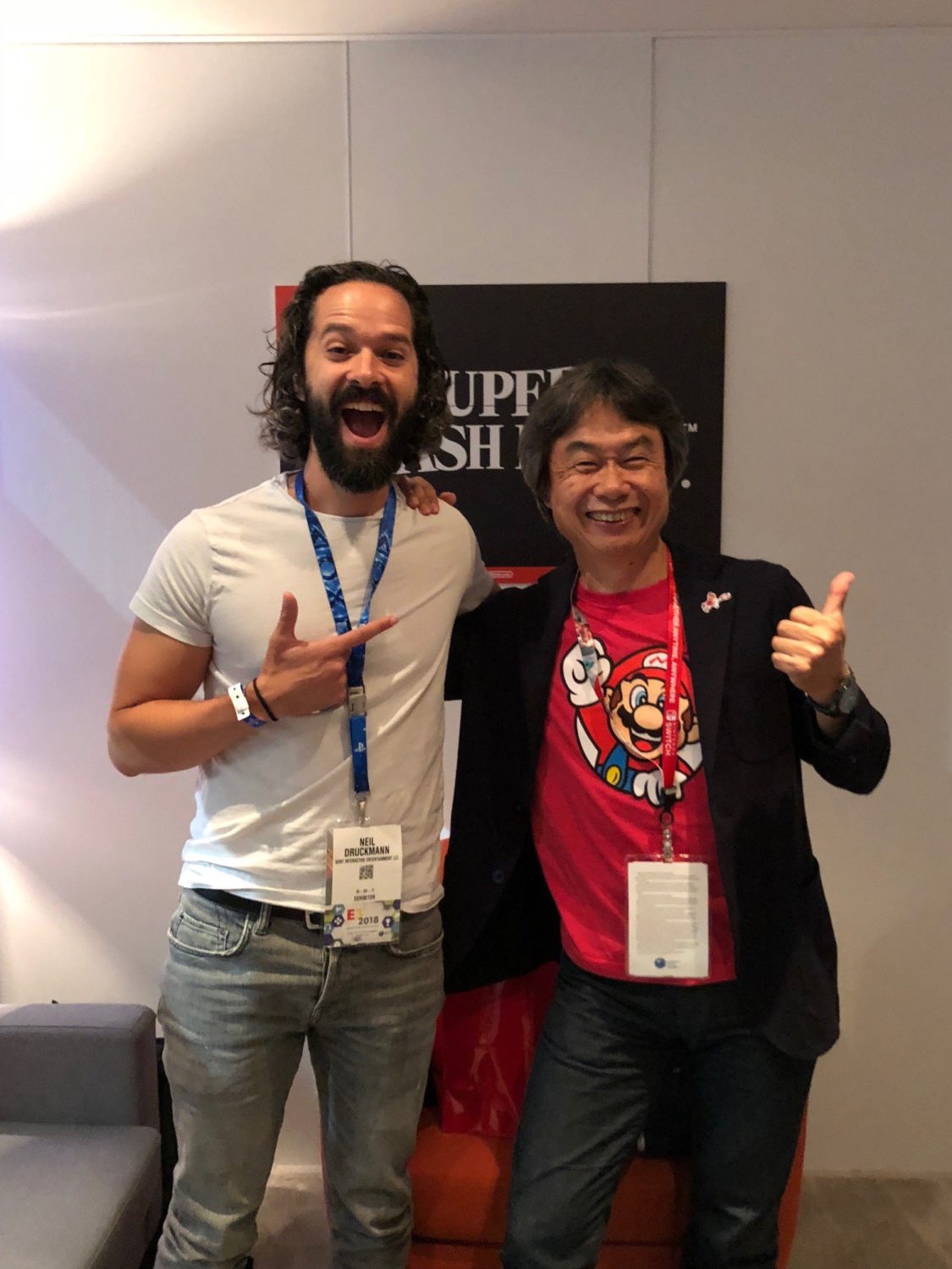 Naughty Dog's Vice President Met Up With Shigeru Miyamoto At E3