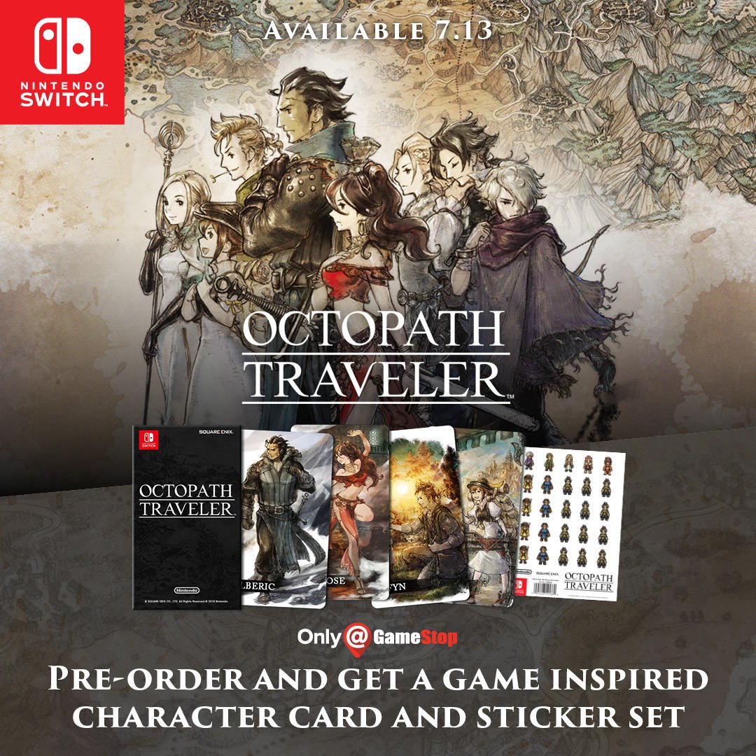 The Art Of Octopath Traveler Preorders Are Discounted - GameSpot