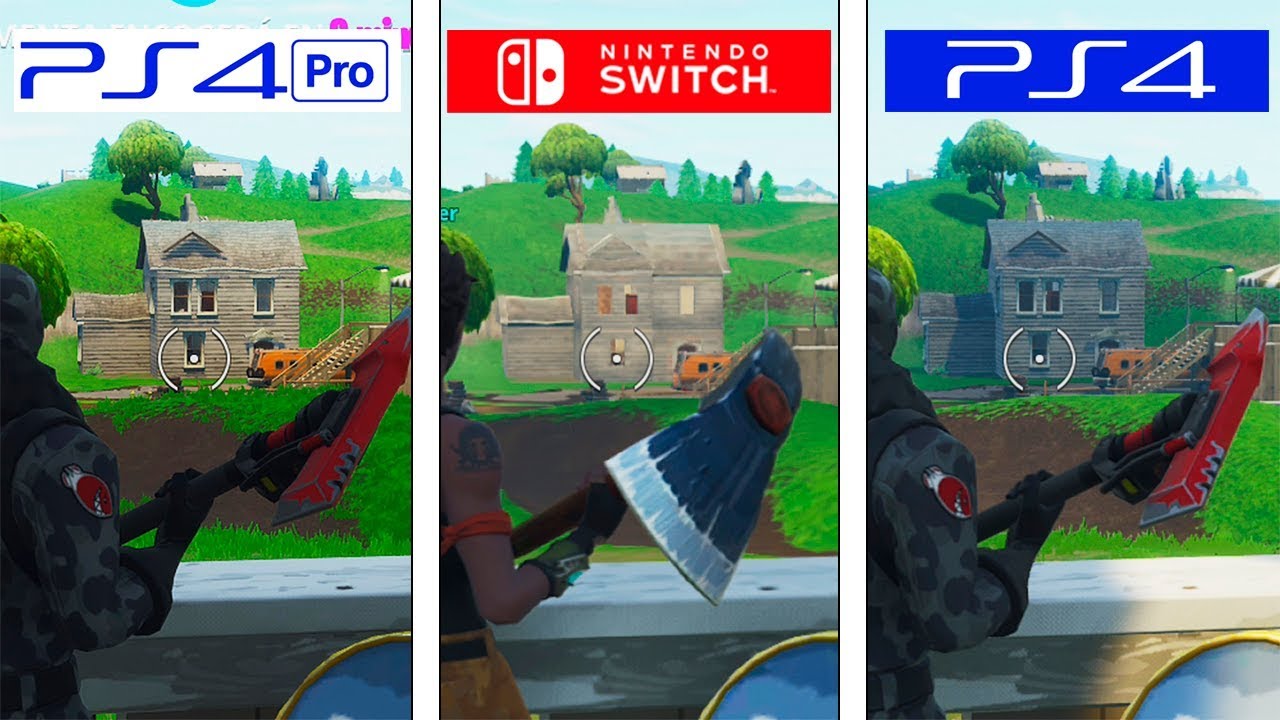 Klassificer Picket frekvens Here's A Graphics Comparison Of Fortnite On Switch, PS4, And PS4 Pro –  NintendoSoup
