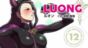 Luong Confirmed For SNK HEROINES Tag Team Frenzy, 10 New Trailers