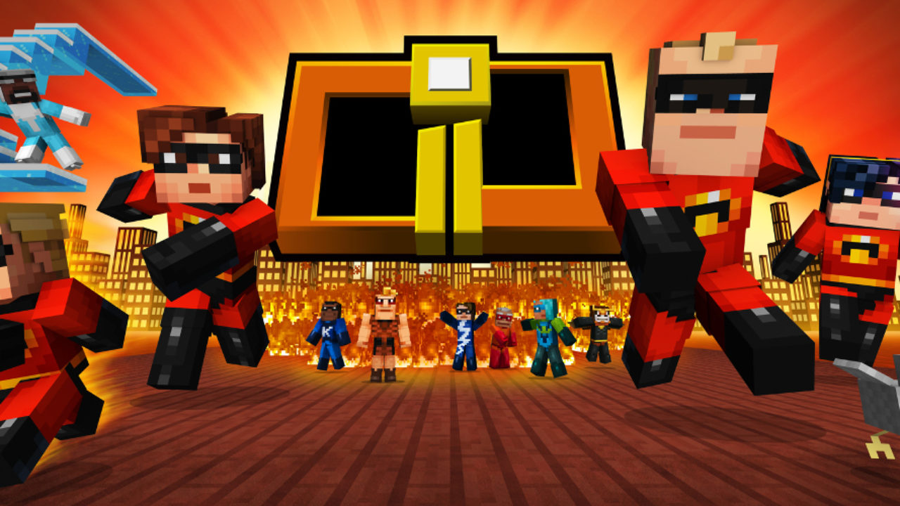 The Incredibles Skin Pack Out In Minecraft – NintendoSoup