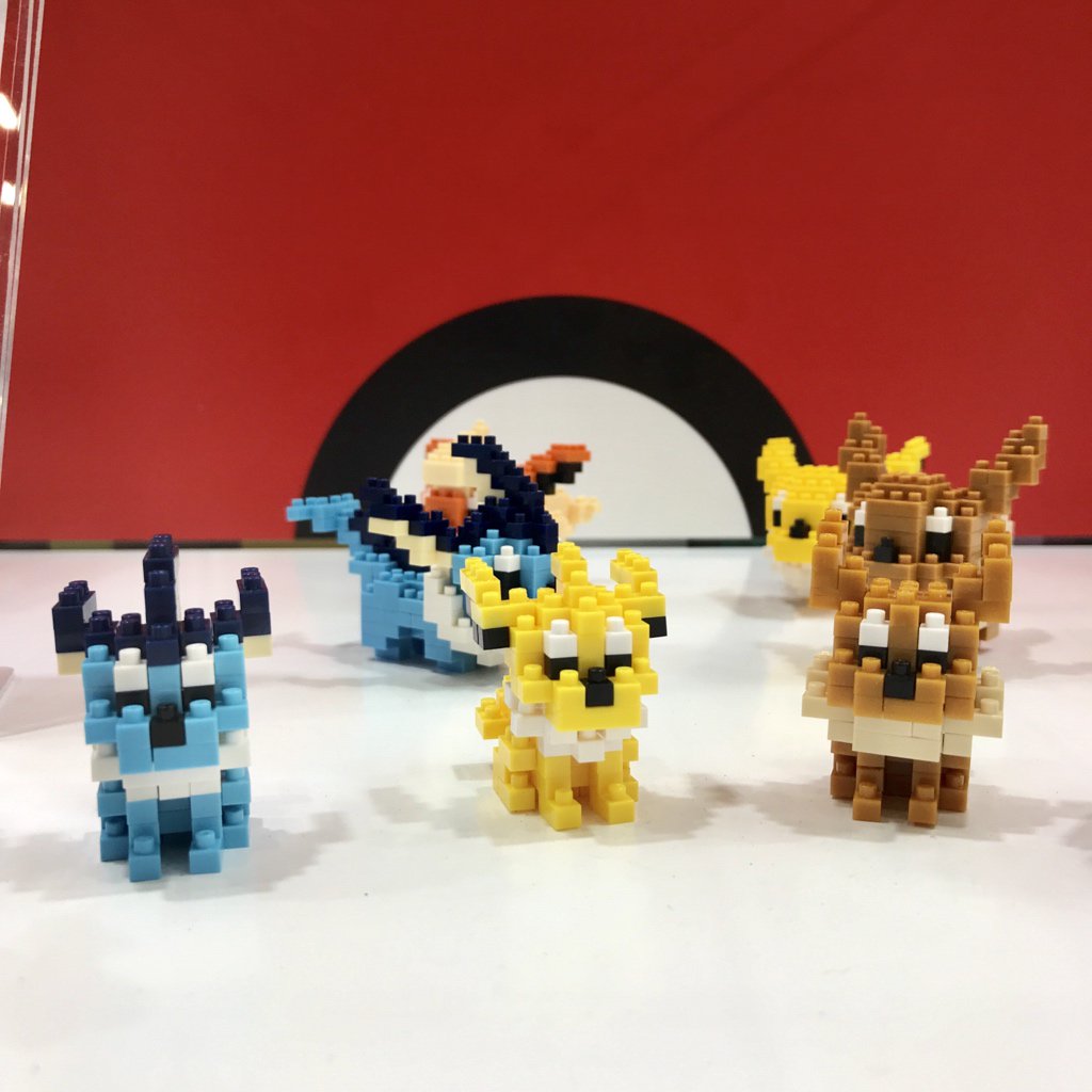 Nanoblock Pokémon Quest Eevee  japanese snacks and manga goodies